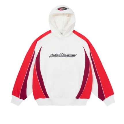 Palace Skate Board FAR OUT HOOD WHITE