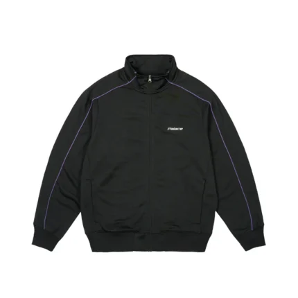 Palace Skate Boards P-KNIT TRACK TOP BLACK